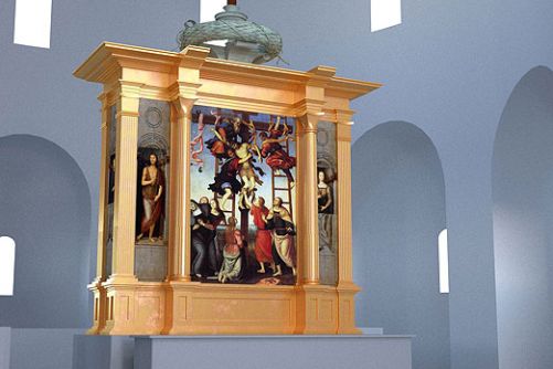 LSOD visualisiert Altar für das Lindenau-Museum  in Altenburg